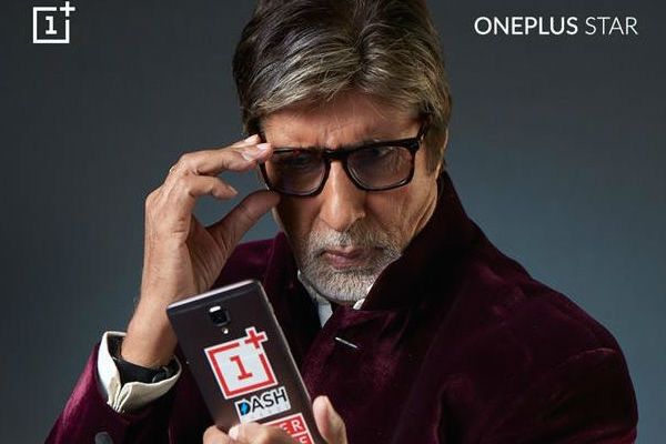 Amitabh Bachchan as the first-ever OnePlus Star