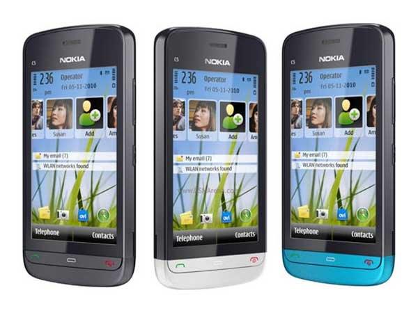 নকিয়া সি ফাইভ জিরো থ্রি (Nokia C5 03)