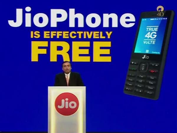 আগস্টে পাওয়া যাবে JioPhone