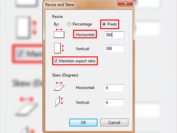 ছবি রিসাইজ