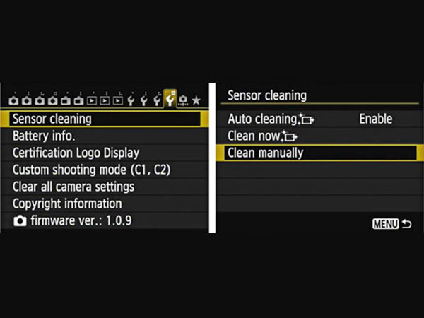 ক্যামেরা সেনসর ক্লিনিং সলিউশান
