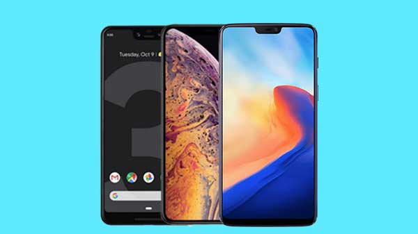 Google Pixel 3 XL বনাম iPhone XS Max বনাম OnePlus 6 Google Pixel 3 XL বনাম iPhone XS Max বনাম OnePlus 6