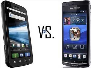Clash Of The Titans: Sony Ericsson Xperia Arc Vs Motorola Atrix