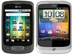 Mid Range Android War - HTC Wildfire Vs LG Optimus P500