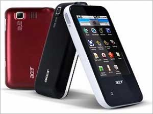 Compare Acer Phones- Acer beTouch E400 Vs Acer Neo Touch P300