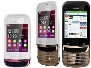 Nokia C2-03 And Nokia C2-06 : 2 Economy Nokia Handsets