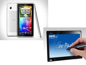 HTC Flyer Tablet And Asus EE Pad Tablet Head To Head Comparison