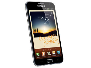Samsung Galaxy Note smartphone Samsung Galaxy Note smartphone