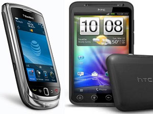 HTC Evo 3D Vs Blackberry 9810 Head To Head Comparison