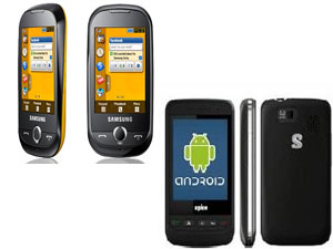 Spice Mi270 And Samsung Corby II Head To Head Comparison