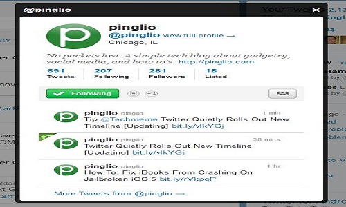 Contextual timeline feature for tweets now