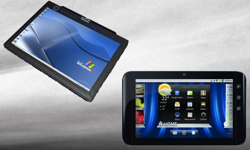 Dell Latitude ST and Dell Streak 7, the latest Windows, Android tablet PCs.