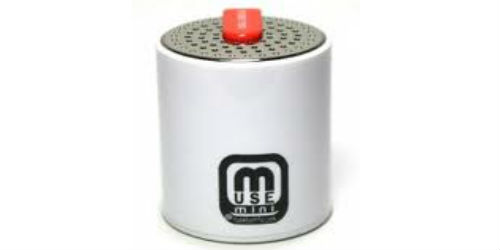 Enjoy music anywhere. Presenting Muse Mini portable speakers