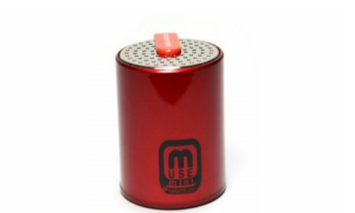 Enjoy music anywhere. Presenting Muse Mini portable speakers
