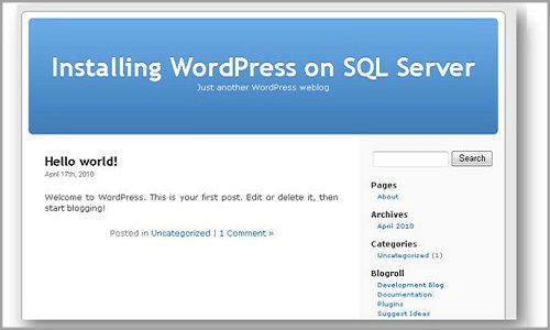 How to install Word Press on Windows systems?