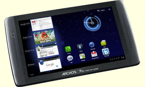 Archos 70b Honeycomb tablet PC unveiled
