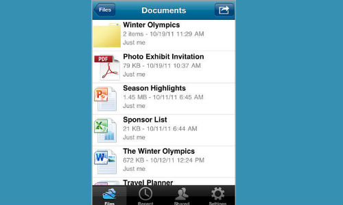 Microsoft launches cloud storage for iOS