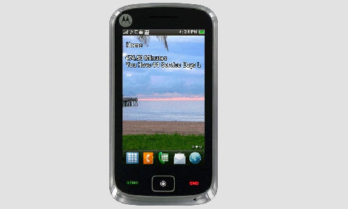 Motorola EX124G Smartphone unvelied