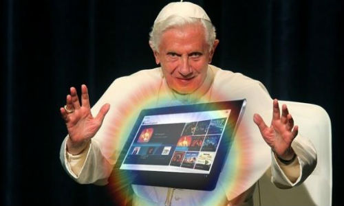 Pope has chosen Android for this Christmas