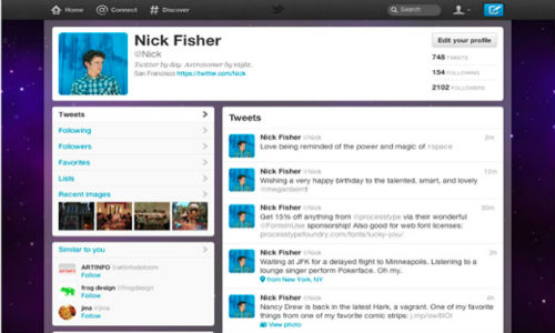 Twitter changes website's look
