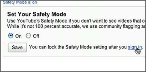 How to put parental controls on YouTube?