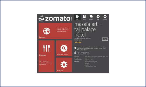 Now locating restaurants in your city is more easier through the Zomato App