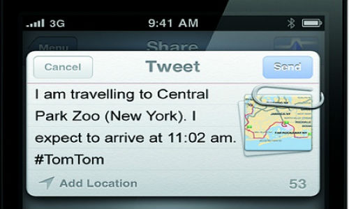 CES 2012: TomTom iOS app involves social networks