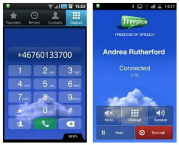 Freephoo VoIP app for iOS and Android in India Freephoo VoIP app for iOS and Android in India