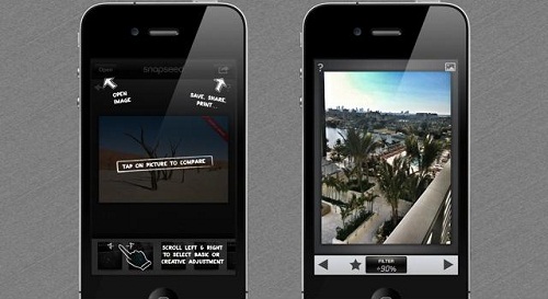 How to edit photos using snapseed?
