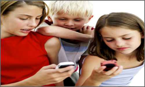 Kids are exposed to smut by mobile phones