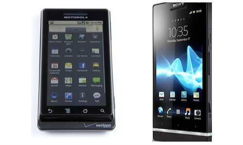 Two Latest Android Smartphones :Motorola Droid 4: Sony Xperia S
