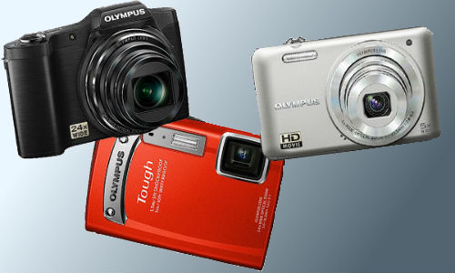 Olympus unveils a procession of cameras and lens