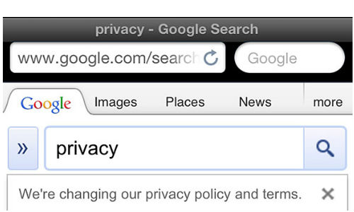 Google scared of Apple popularity?
