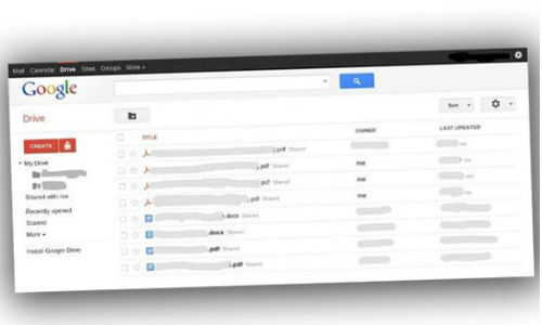 Google Drive image leaked online