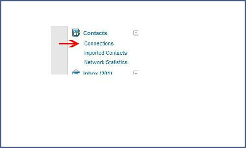 How to add the contacts from Linkedin to Twitter?
