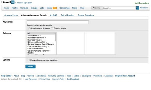 How to use LinkedIn Answers feature to increase traffic? 
