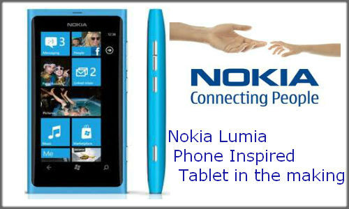 A giant Nokia Lumia phone inspired tablet in the making