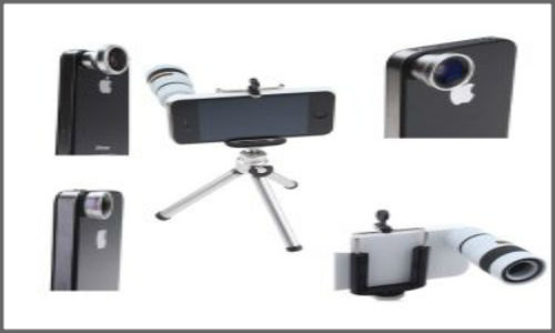 Vtec's New camera lens kit for iPhone models