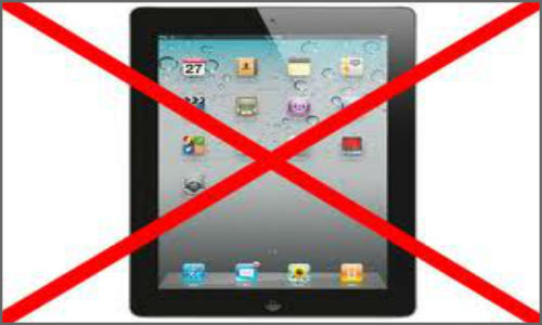 Apple bans iPad sale in China