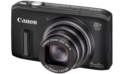 Canon announces new SX260HS a super zoom GPS camera
