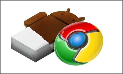 Chrome beta released for Android ICS