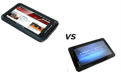 Cheap Aakash 2 vs Low Cost BSNL T Pad IS701R