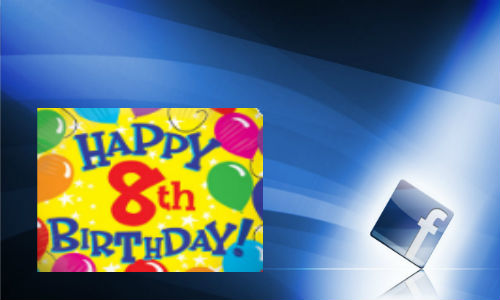 Facebook turns eight