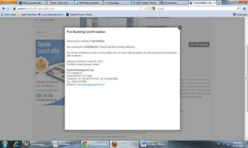 Prebook your BSNL tablet