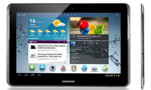 Samsung Galaxy Tab 2, 10.1 inch version officially announced