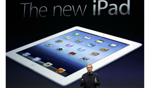Apple new iPad pre orders to take time