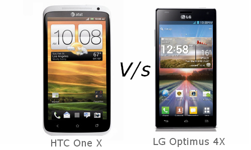 Smartphone War: HTC One X Vs LG Optimus 4X