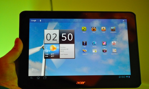Acer Iconia A700 new tablet specifications