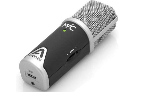 Apogee Mic with metallic finish