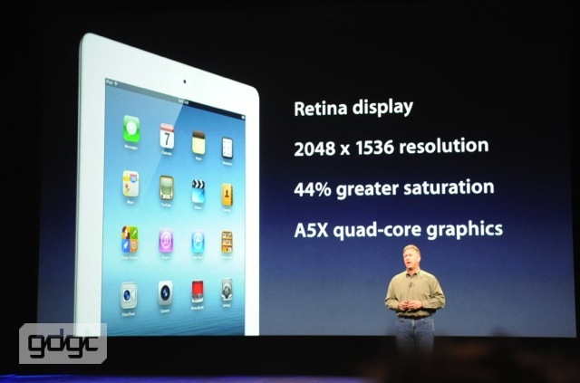 New iPad launch live coverage 